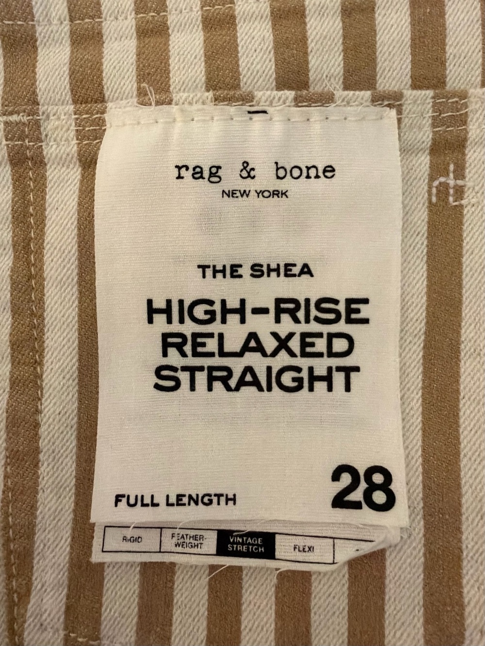 rag & bone Shea Relaxed Straight Jeans - Picture 7 of 8